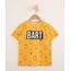 Camiseta-Infantil-de-Algodao-Estampada-Bart-Simpson-Manga-Curta-Amarela-9995245-Amarelo_1