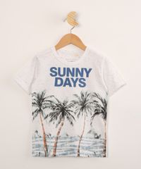 Camiseta-Infantil-de-Botone--Sunny-Days--Manga-Curta-Off-White-9999556-Off_White_1