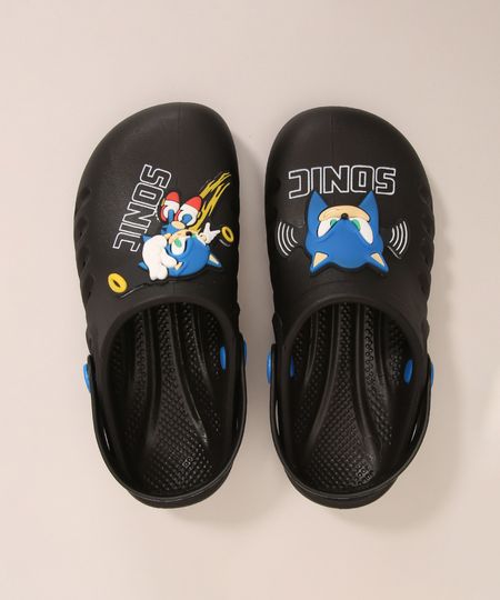 Babuche-Infantil-Sonic-Grendene-Preta-1006039-Preto_1 Babuche-Infantil-Sonic-Grendene-Preta-1006039-Preto_1