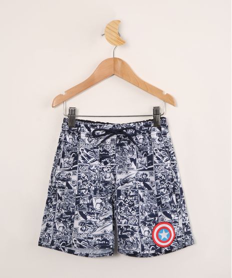 Bermuda-Surf-Infantil-Capitao-America-Multicor-9994873-Multicor_1