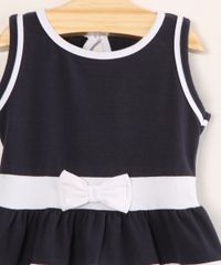 Vestido-Infantil-com-Laco-e-Listras-Sem-Manga---Calcinha--Azul-Marinho-1004520-Azul_Marinho_4