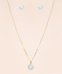 Kit-de-Colar-e-Brincos-com-Pingentes-Olho-Grego--Dourado-1006733-Dourado_2