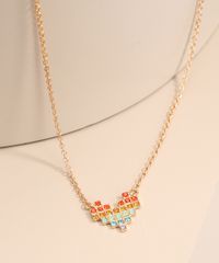 Colar-com-Pingente-de-Coracao-Colorido-Dourado-9991964-Dourado_1