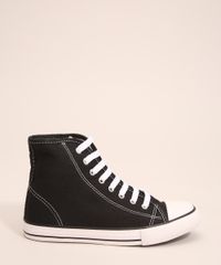 Tenis-Infantil-Cano-Alto-de-Lona-Palomino-Preto-1004402-Preto_2