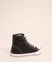 Tenis-Infantil-Cano-Alto-de-Lona-Palomino-Preto-1004402-Preto_4
