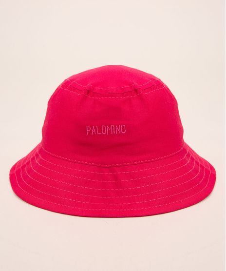 Bucket-Hat-Infantil-de-Sarja--Pink-1001167-Pink_1