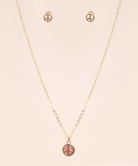 Kit-de-Colar-e-Brincos-Simbolo-Paz-Dourado-1006736-Dourado_2
