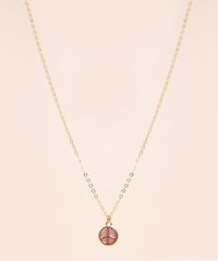 Kit-de-Colar-e-Brincos-Simbolo-Paz-Dourado-1006736-Dourado_4