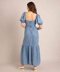Vestido-com-Recortes-Manga-Bufante-Decote-Quadrado-Azul-Medio-1007221-Azul_Medio_2