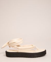 Sandalia-Feminina-Flatform-com-Amarracao-Oneself-Bege-1007300-Bege_1