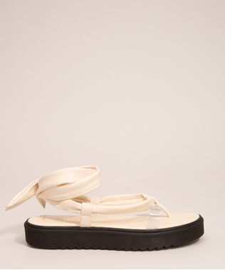 Sandalia-Feminina-Flatform-com-Amarracao-Oneself-Bege-1007300-Bege_1
