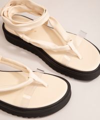 Sandalia-Feminina-Flatform-com-Amarracao-Oneself-Bege-1007300-Bege_2