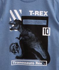 Conjunto-Infantil-de-Camiseta-Manga-Curta-Azul--T-Rex----Bermuda-de-Moletom-Preta-9994543-Preto_3