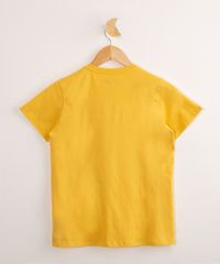Camiseta-Infantil-de-Algodao-Scooby-Doo-Manga-Curta-Amarela-9995240-Amarelo_3
