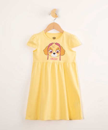 Vestido-Infantil-Patrulha-Canina-Manga-Curta-Amarelo-9994837-Amarelo_1 Vestido-Infantil-Patrulha-Canina-Manga-Curta-Amarelo-9994837-Amarelo_1