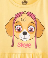 Vestido-Infantil-Patrulha-Canina-Manga-Curta-Amarelo-9994837-Amarelo_2