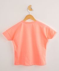 Blusa-Juvenil-de-Algodao-BT21--You-Can-Do-It--Manga-Curta--Coral-9995976-Coral_3
