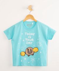 Blusa-Juvenil-de-Algodao-BT21--Today-Is-Your-Day--Manga-Curta--Azul-9995974-Azul_1