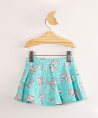 Short-Saia-Infantil-Estampado-de-Borboletas-com-Glitter-Azul-Claro-9997360-Azul_Claro_3