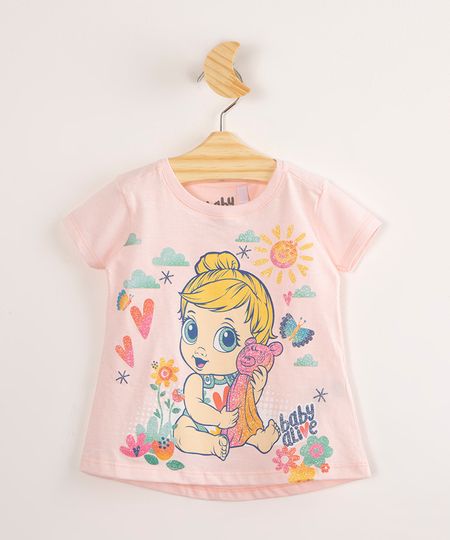 Blusa-Infantil-de-Algodao-Baby-Alive-com-Glitter-Manga-Curta-Rosa-Claro-9995289-Rosa_Claro_1 Blusa-Infantil-de-Algodao-Baby-Alive-com-Glitter-Manga-Curta-Rosa-Claro-9995289-Rosa_Claro_1