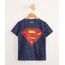 Camiseta-Infantil-de-Algodao-Super-Homem-Manga-Curta--Azul-9994817-Azul_1