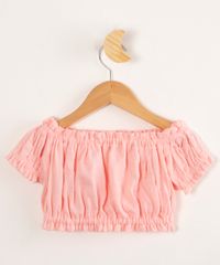 Blusa-Infantil-de-Algodao-Cropped-Ciganinha-com-Botoes-Manga-Curta-Rosa-Claro-9989650-Rosa_Claro_2
