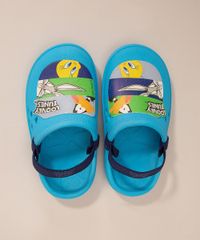 Babuche-Infantil-Looney-Tunes-Grandene-Azul-1005845-Azul_1