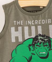 Regata-Infantil-de-Algodao--O-Incrivel-Hulk--Verde-Militar-1002510-Verde_Militar_4