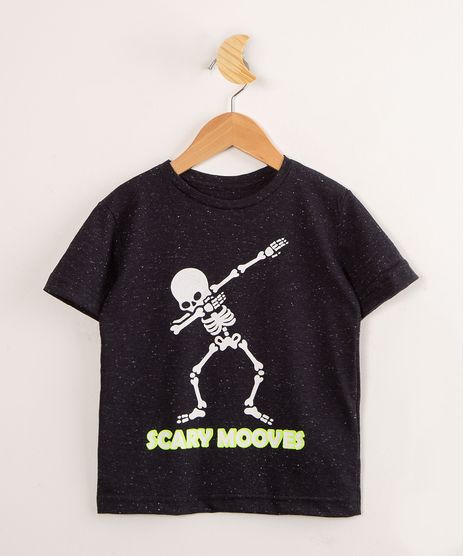 Camiseta-Infantil-Halloween-Caveira-Dancando-Manga-Curta--Preta-1001575-Preto_1