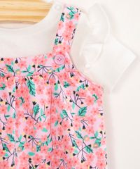 Macaquinho-Infantil-de-Moletom-Estampado-Floral---Blusa-de-Algodao-Rosa-9987617-Rosa_3