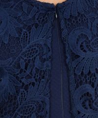 Vestido-Texturizado-com-Renda-Azul-Escuro-8117746-Azul_Escuro_4