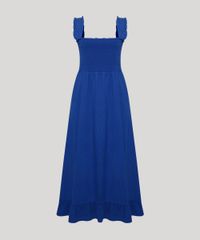 Vestido-Feminino-Mindset-Longo-com-Lastex-e-Babado-na-Alca-Azul-Royal-9984868-Azul_Royal_6