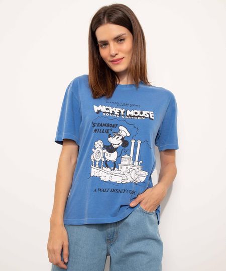 T-Shirt-de-Algodao-Mickey-Mouse-Manga-Curta-Decote-Redondo-Mindset-Azul-9995100-Azul_1 T-Shirt-de-Algodao-Mickey-Mouse-Manga-Curta-Decote-Redondo-Mindset-Azul-9995100-Azul_1