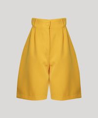 Bermuda-Alfaiataria-com-Bolsos-Cintura-Super-Alta-Mindset-Amarela-9997963-Amarelo_5