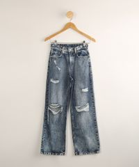 Calca-Juvenil-Jeans-Pantalona-Destroyed-Azul-Medio-9988262-Azul_Medio_1