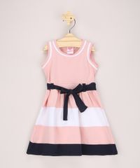 Vestido-Infantil-com-Recortes-e-Faixa-Para-Amarrar-Sem-Manga-Rosa-Claro-9943634-Rosa_Claro_1_1