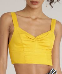 Top-Cropped-Feminino-com-Franzido-Mostarda-9186295-Mostarda_4
