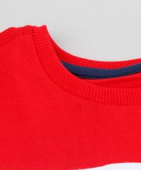 Camiseta-Infantil-com-Listras-e-Bolso-Manga-Curta-Gola-Careca-Vermelha-8733145-Vermelho_6