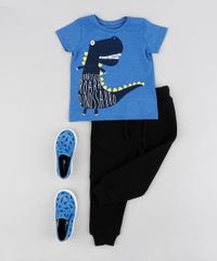 Camiseta-Infantil-Dinossauro-Manga-Curta-Gola-Careca-Azul-8800192-Azul_3