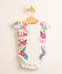 Body-Infantil-Texturizado-Flamingos-e-Floral-Manga-Curta-Off-White-9997270-Off_White_1