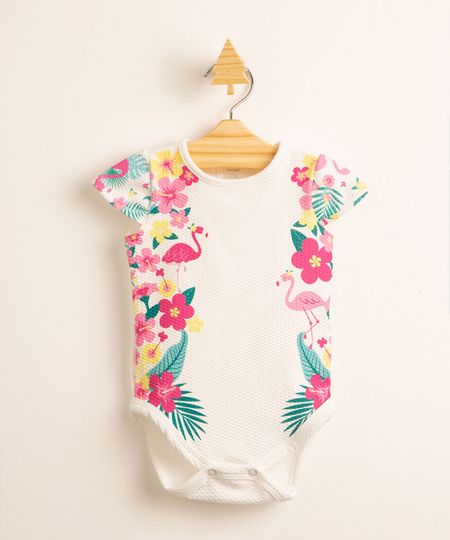 Body-Infantil-Texturizado-Flamingos-e-Floral-Manga-Curta-Off-White-9997270-Off_White_1 Body-Infantil-Texturizado-Flamingos-e-Floral-Manga-Curta-Off-White-9997270-Off_White_1