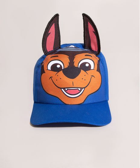 Bone-Infantil-Aba-Reta-Interativo-Chase-Patrulha-Canina-Azul-Royal-1004170-Azul_Royal_1
