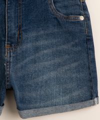 Shorts-Juvenil-Jeans-com-Bolso-e-Barra-Dobrada-Azul-Escuro-9999787-Azul_Escuro_4