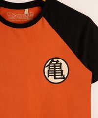 Camiseta-Raglan-Juvenil-de-Algodao-Dragon-Ball-Manga-Curta-Laranja-1000460-Laranja_2