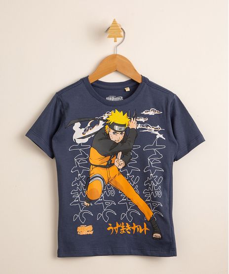 Camiseta-Infantil-de-Algodao-Naruto-Manga-Curta-Azul-9999544-Azul_1