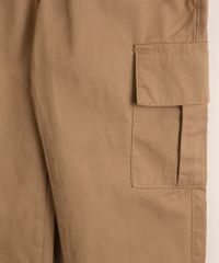 Calca-Cargo-Infantil-de-Sarja-com-Cinto-Kaki-1012408-Kaki_4