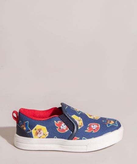 Tenis-Slip-On-Infantil-Estampado-Patrulha-Canina-Azul-Marinho-1008136-Azul_Marinho_1