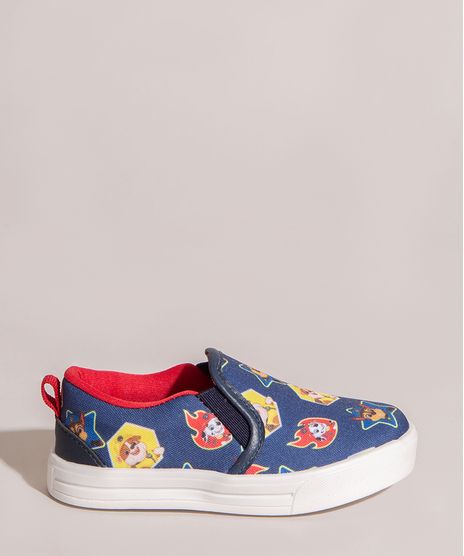 Tenis-Slip-On-Infantil-Estampado-Patrulha-Canina-Azul-Marinho-1008136-Azul_Marinho_1
