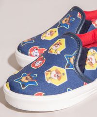 Tenis-Slip-On-Infantil-Estampado-Patrulha-Canina-Azul-Marinho-1008136-Azul_Marinho_2