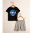 Conjunto-Infantil-de-Camiseta-NASA-Preta---Bermuda--Cinza-Mescla-Claro-9994548-Cinza_Mescla_Claro_1